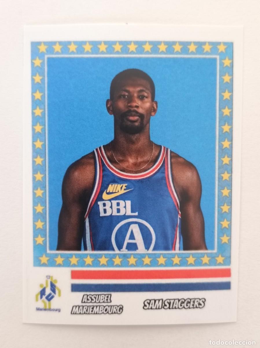 Coleccionismo deportivo: SAM STAGGERS (ASSUBEL MARIEMBOURG) RECOPA DE EUROPA 87/88 BALONCESTO