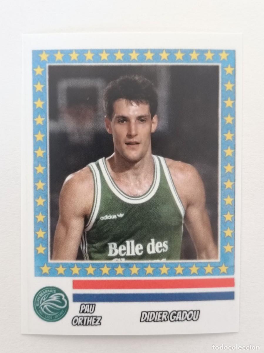 Coleccionismo deportivo: DIDIER GADOU (PAU ORTHEZ) COPA DE EUROPA 87/88 BALONCESTO