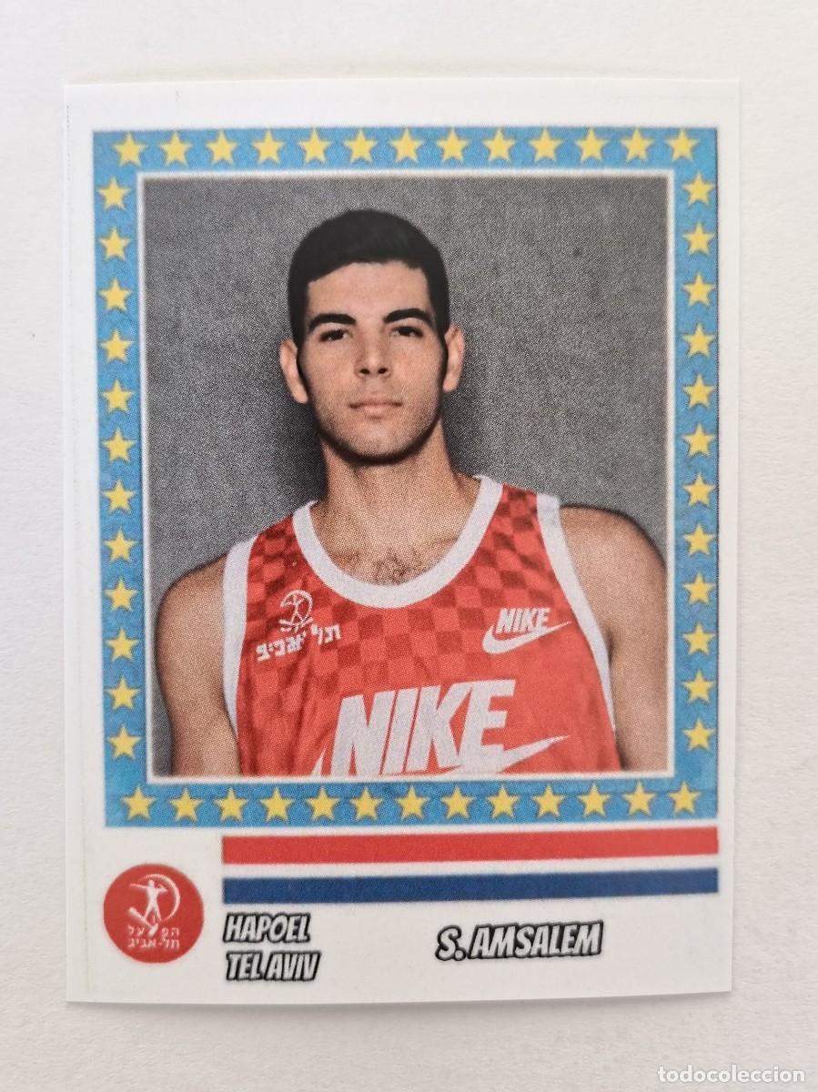 Coleccionismo deportivo: S. AMSALEM (HAPOEL TEL AVIV) COPA KORAC 87/88 BALONCESTO
