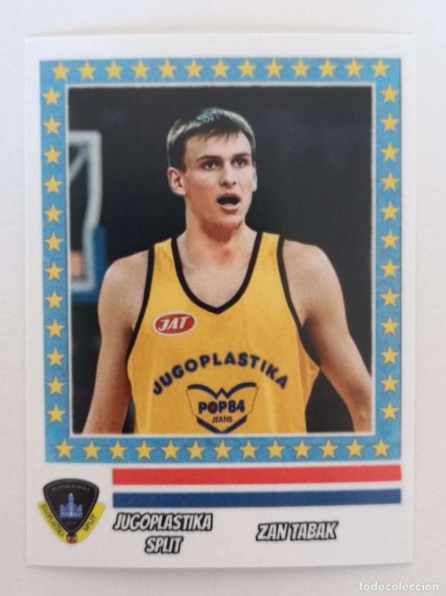 Collectionnisme sportif: ZAN TABAK (JUGOPLASTIKA SPLIT) COPA KORAC 87/88 BALONCESTO