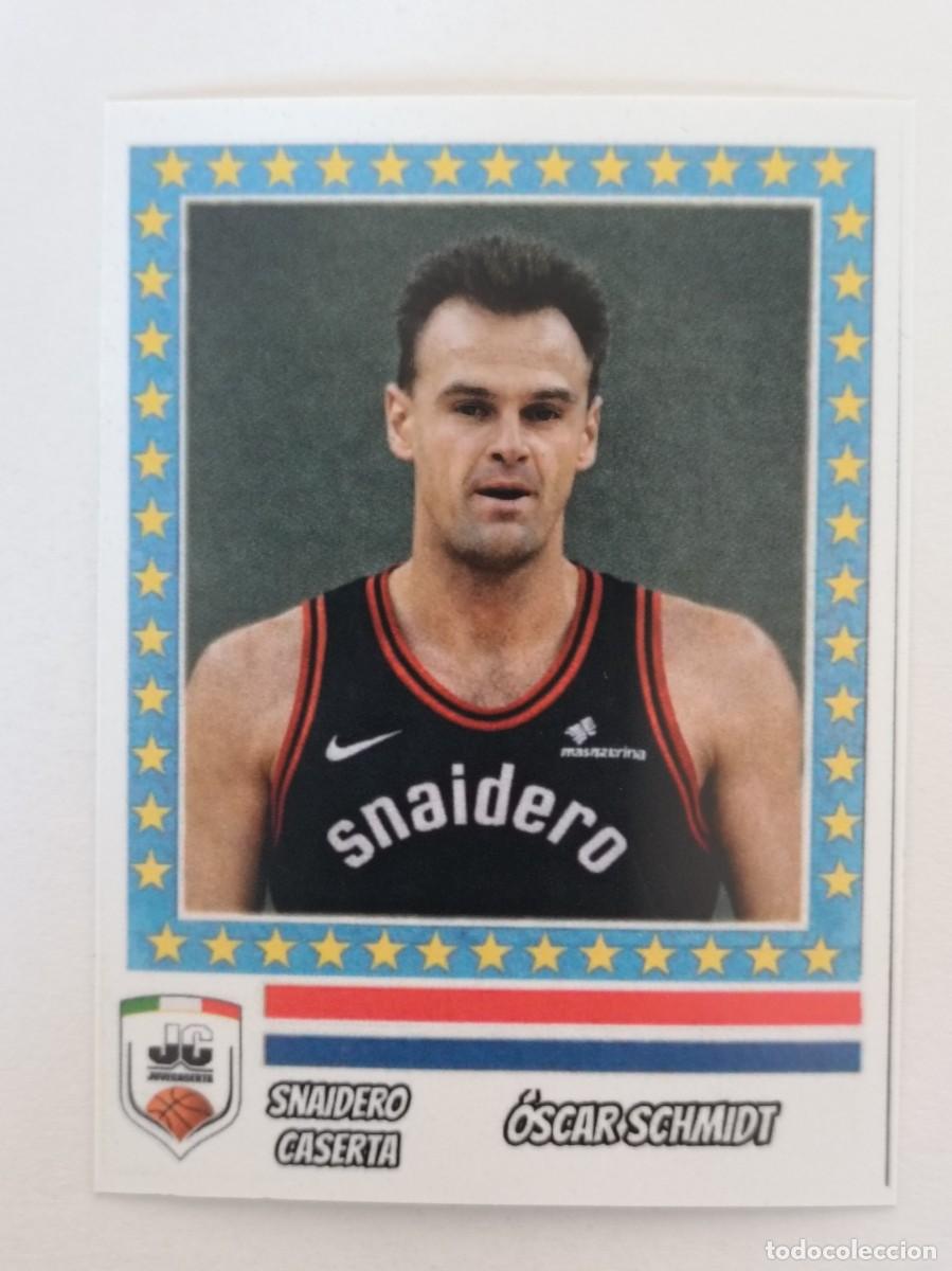 Coleccionismo deportivo: OSCAR SCHMIDT (SNAIDERO CASERTA) COPA KORAC 87/88 BALONCESTO