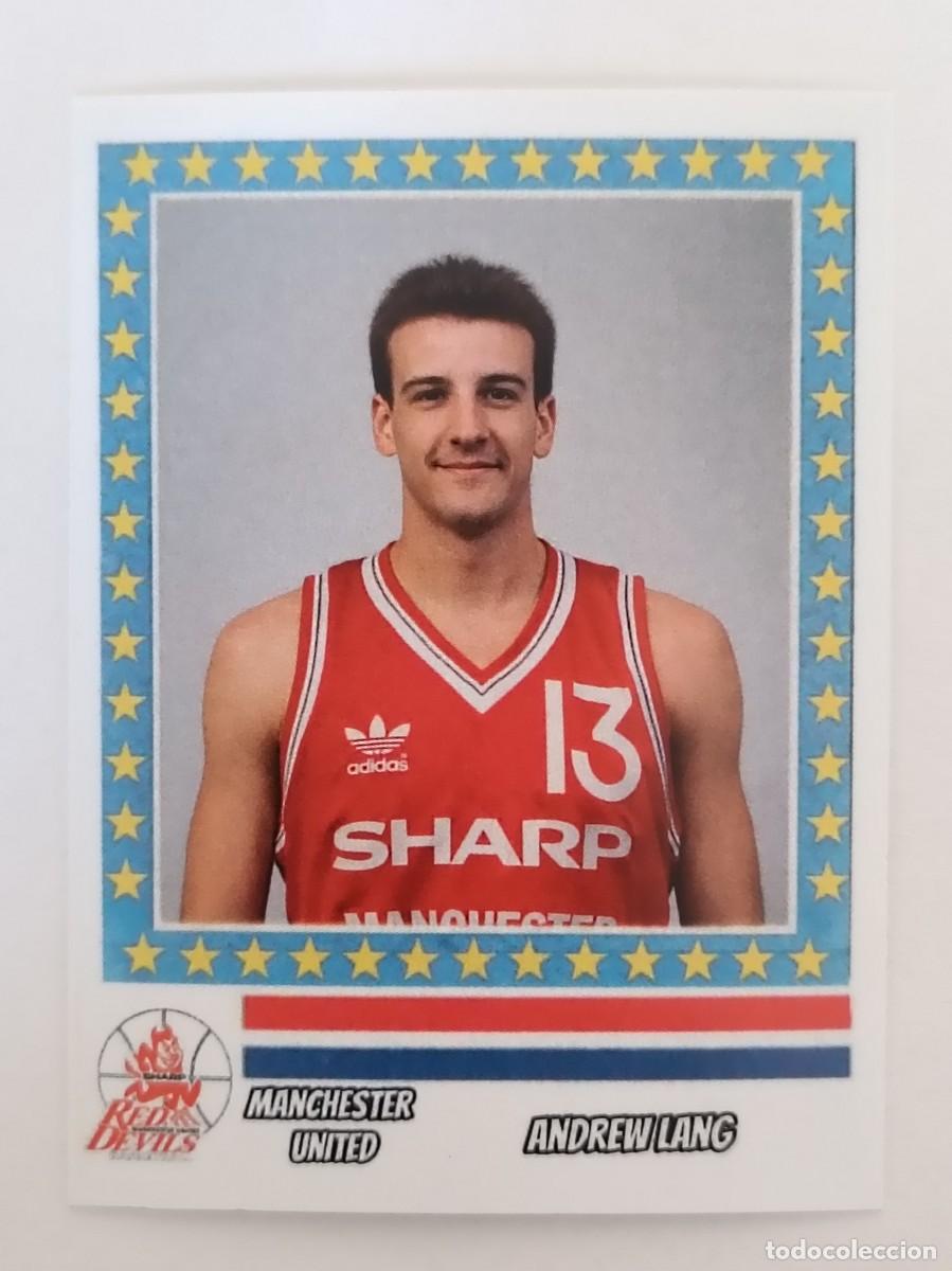 Coleccionismo deportivo: ANDREW LANG (MANCHESTER UNITED) COPA KORAC 87/88 BALONCESTO