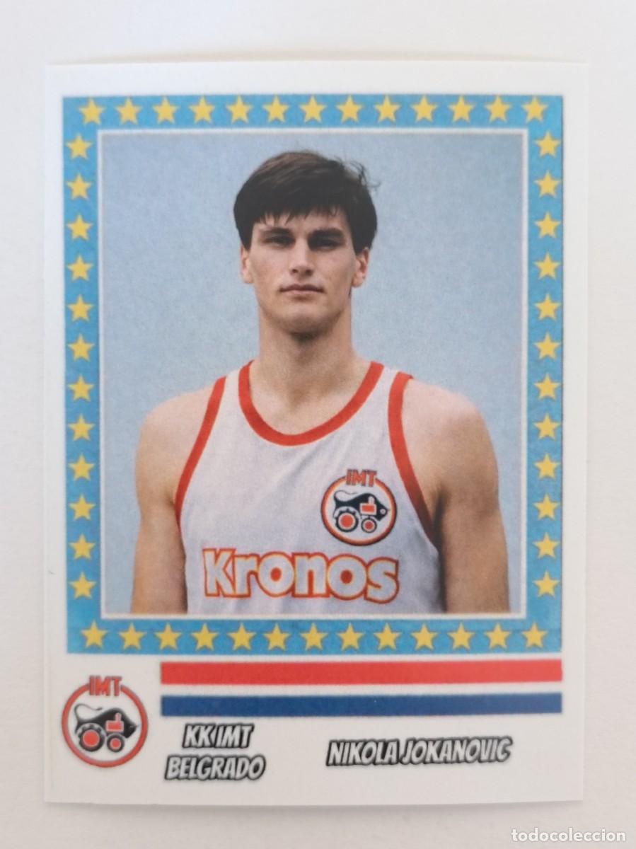 Coleccionismo deportivo: NIKOLA JOKANOVIC (K.K. IMT BELGRADO) RECOPA DE EUROPA 87/88 BALONCESTO