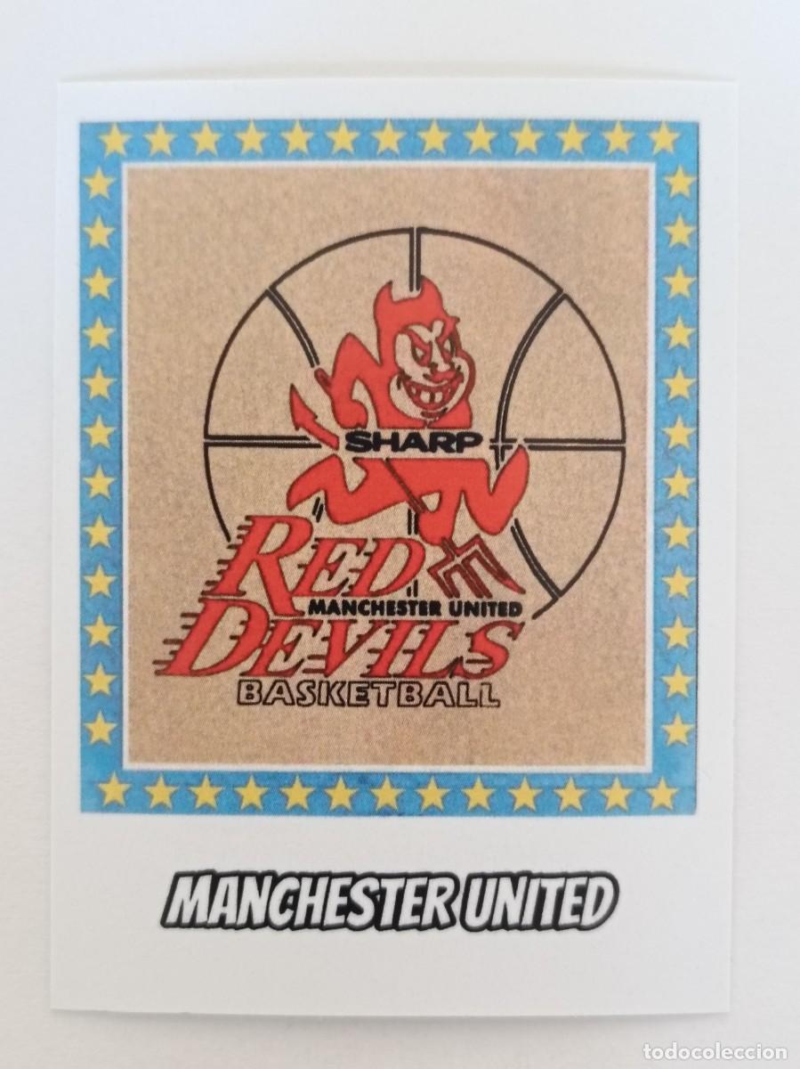 Coleccionismo deportivo: ESCUDO (MANCHESTER UNITED) COPA KORAC 87/88 BALONCESTO