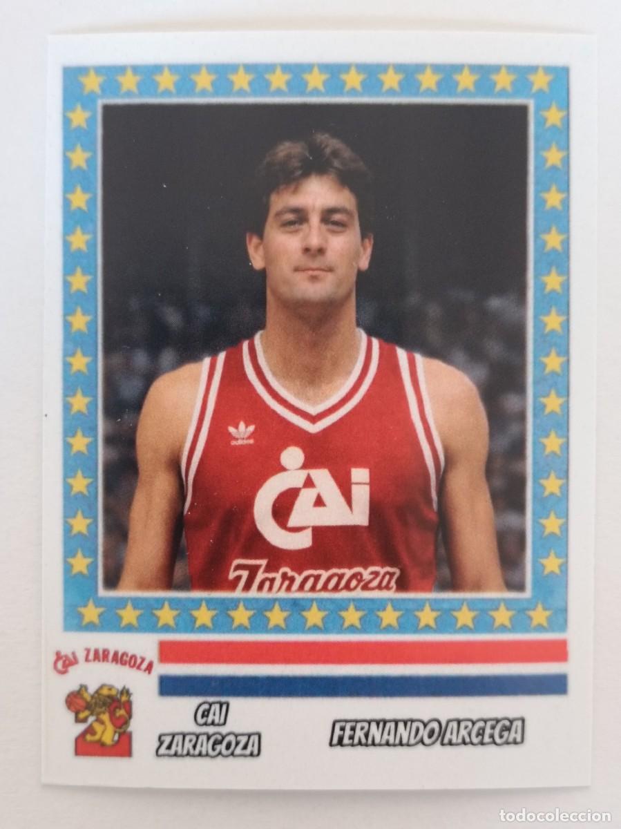 Coleccionismo deportivo: FERNANDO ARCEGA (CAI ZARAGOZA) COPA KORAC 87/88 BALONCESTO