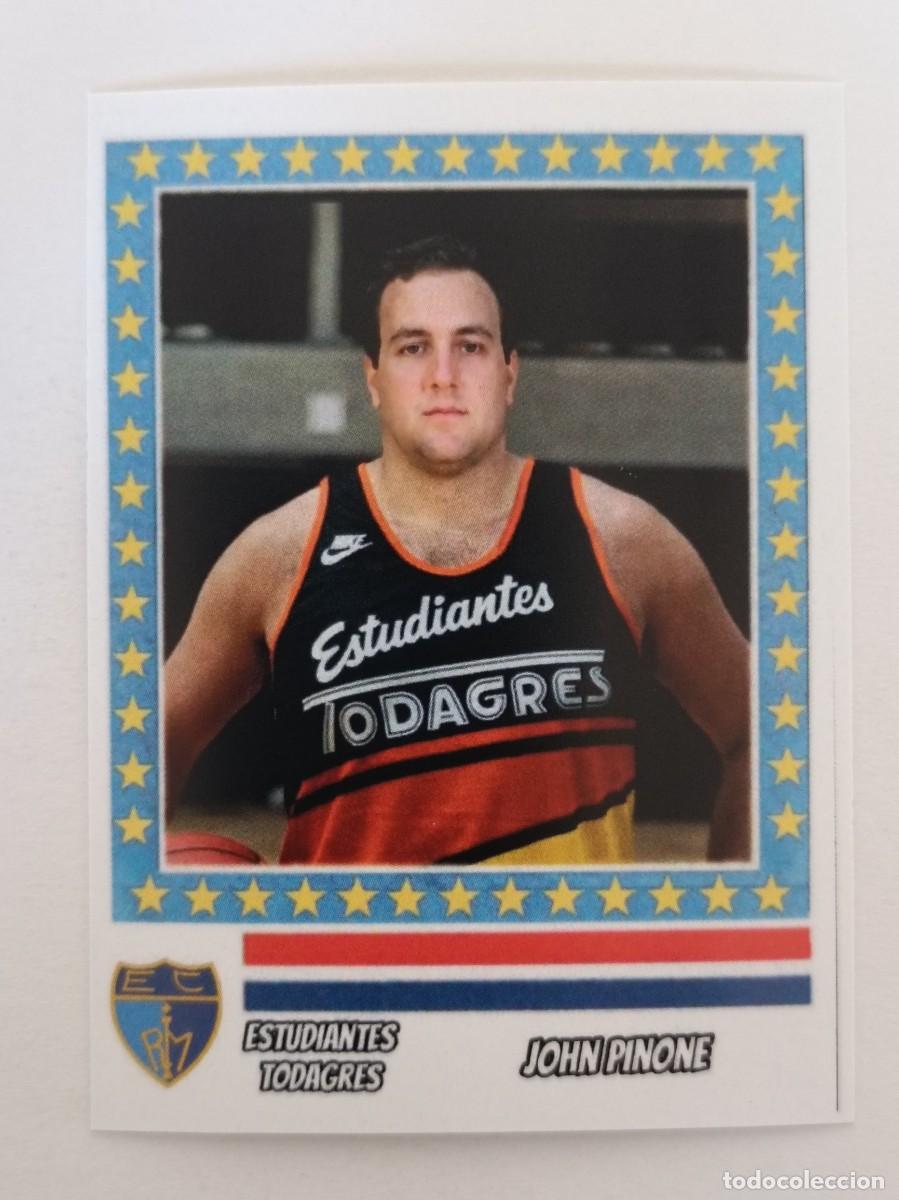 Coleccionismo deportivo: JOHN PINONE (ESTUDIANTES TODAGRES) COPA KORAC 87/88 BALONCESTO