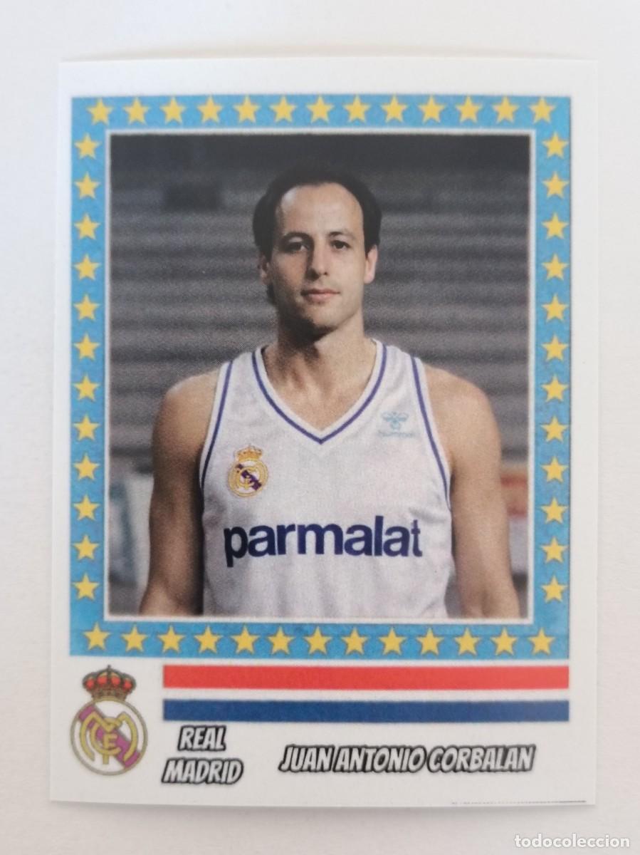 Coleccionismo deportivo: JUAN ANTONIO CORBALAN (REAL MADRID) COPA KORAC 87/88 BALONCESTO