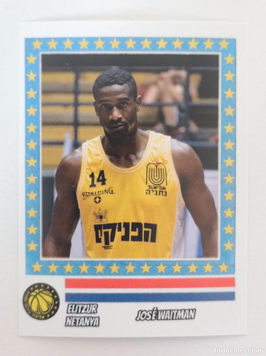 Coleccionismo deportivo: JOSE WAITMAN (ELITZUR NETANYA) COPA KORAC 87/88 BALONCESTO