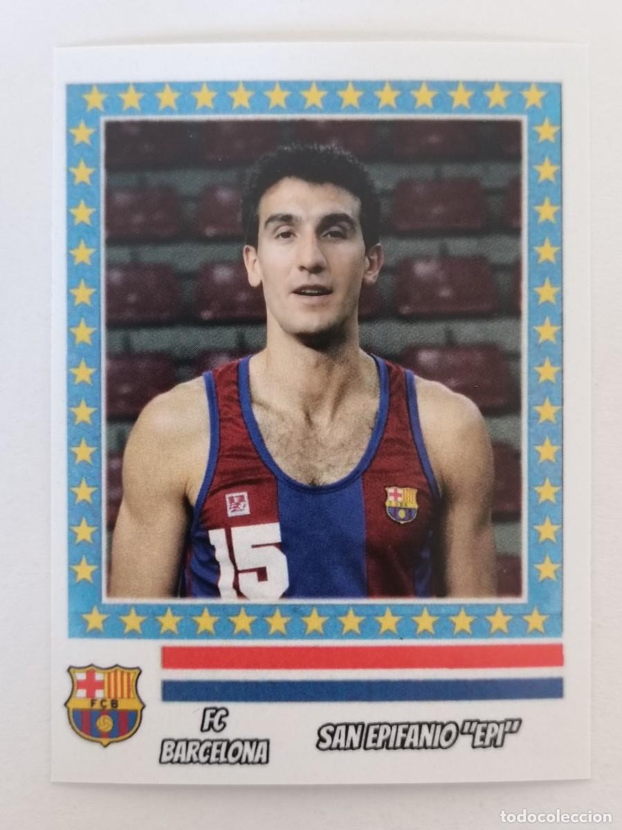Coleccionismo deportivo: SAN EPIFANIO &rdquo;EPI&rdquo; (F.C. BARCELONA) COPA DE EUROPA 87/88 BALONCESTO