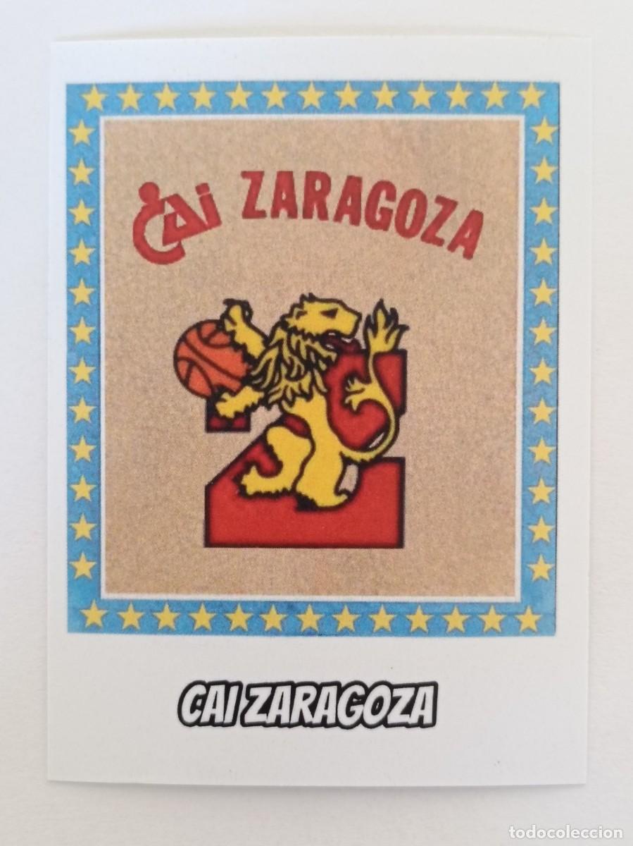 Coleccionismo deportivo: ESCUDO (CAI ZARAGOZA) COPA KORAC 87/88 BALONCESTO