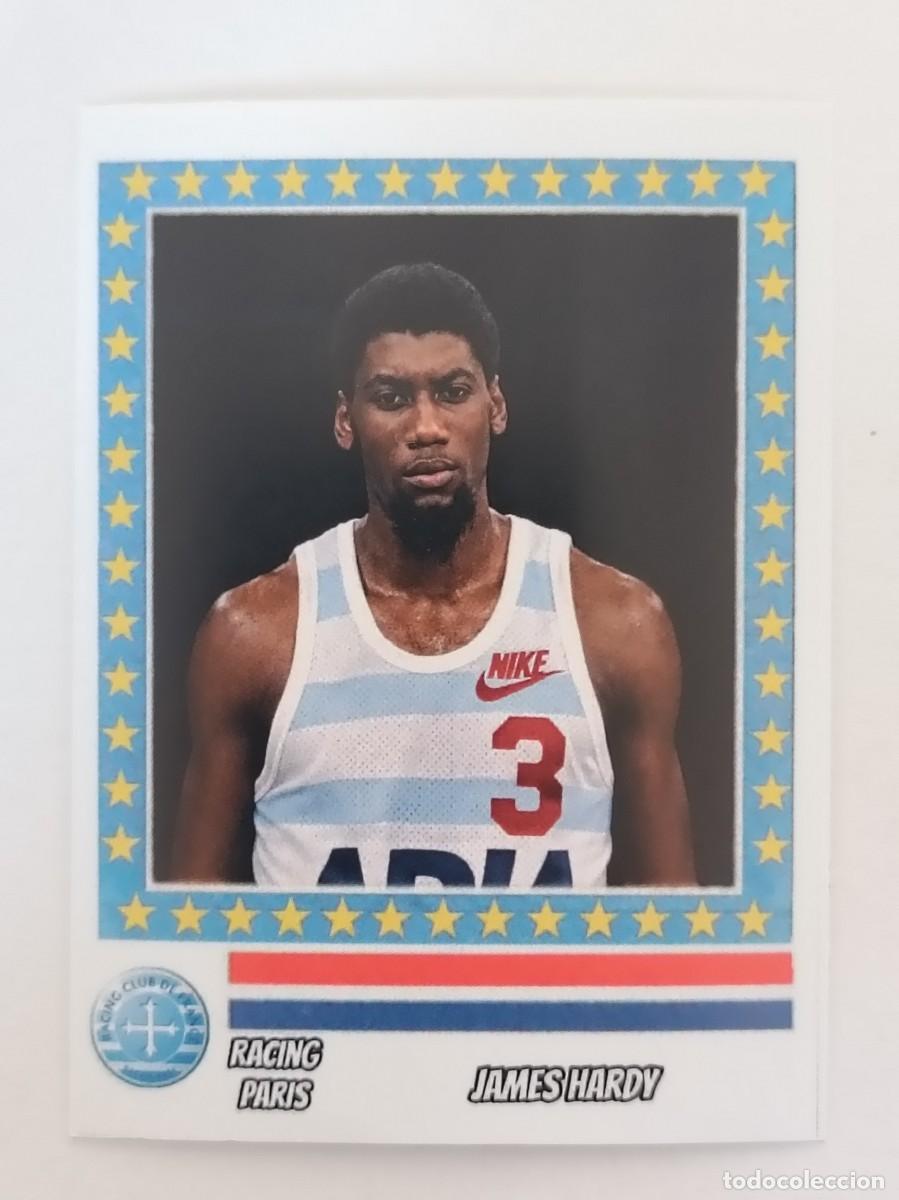 Coleccionismo deportivo: JAMES HARDY (RACING PARIS) COPA KORAC 87/88 BALONCESTO