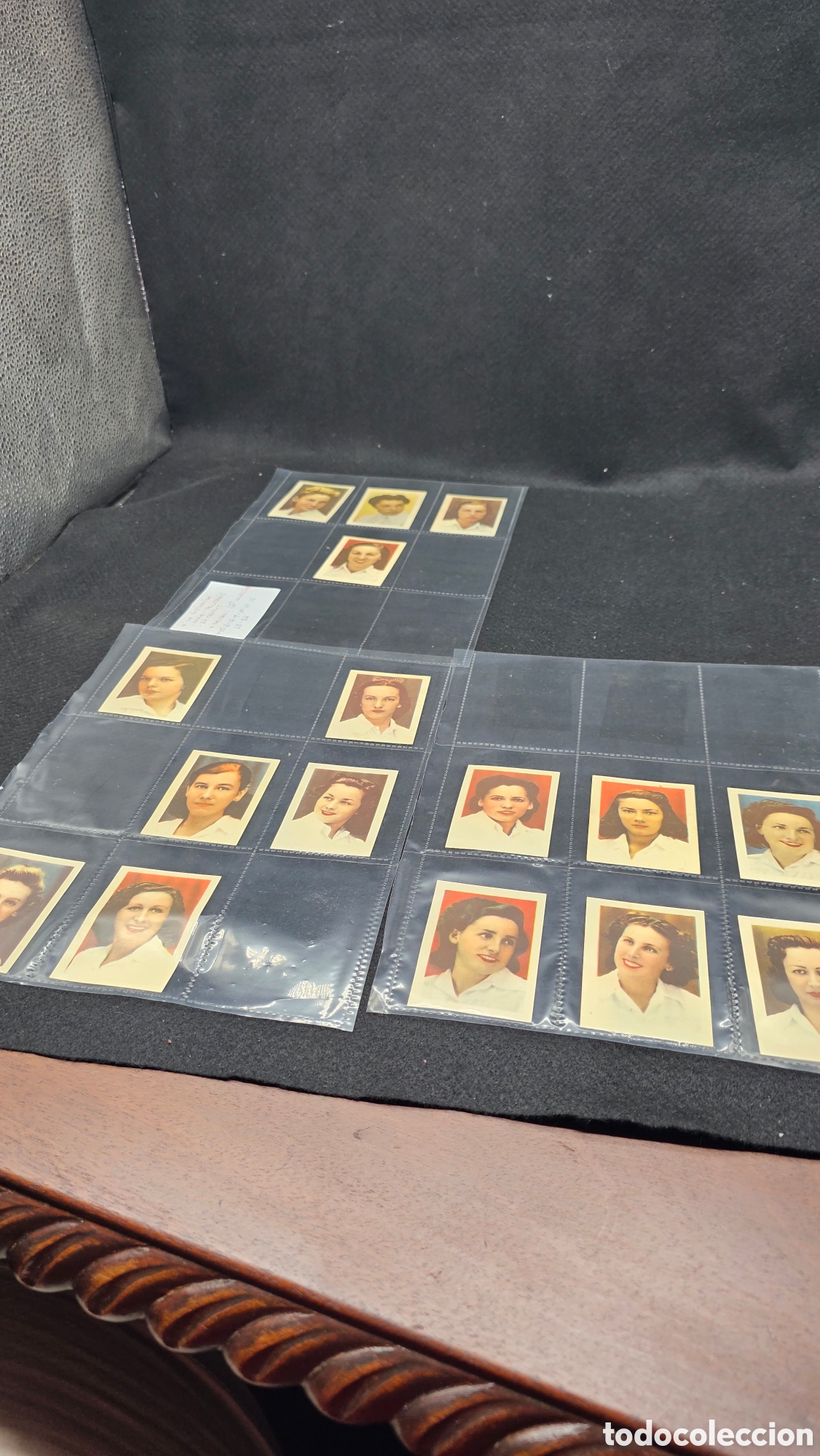 Coleccionismo deportivo: Antiguos cromos de LA DISTINGUIDA ( front&oacute;n de Tenerife )