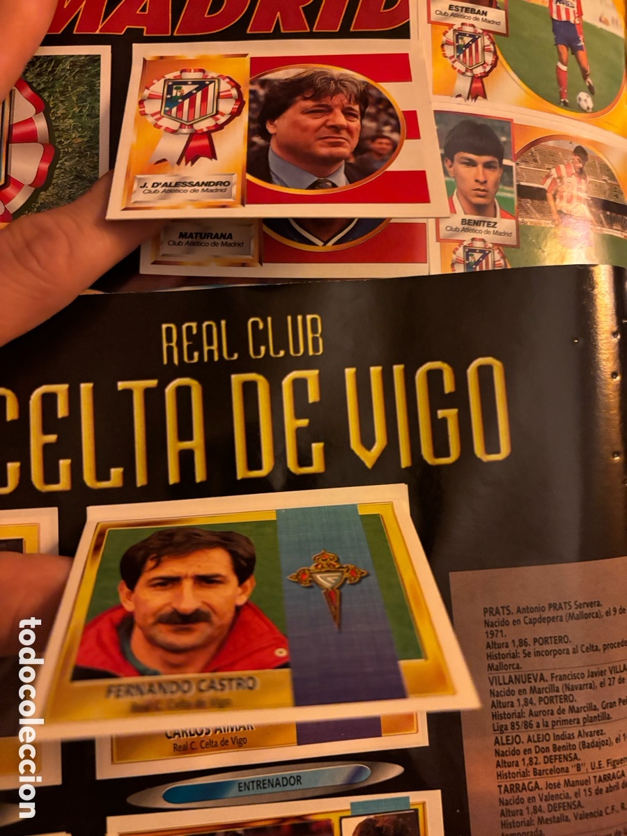 Coleccionismo deportivo: J. D'ALESSANDRO ediciones este 94-95