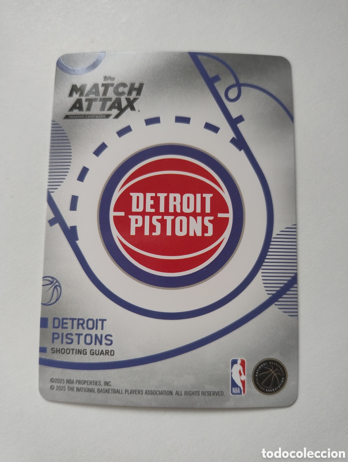Coleccionismo deportivo: 139 - Malik Basley - Detroit Pistons - Topps Match Attax NBA 2025 - 2026
