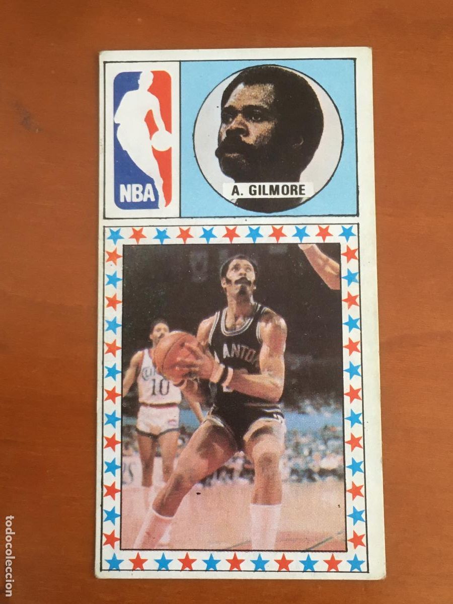 Coleccionismo deportivo: gilmore san antonio spurs NBA cromo n&ordm; 171 baloncesto 1986 1987 merchante nunca pegado