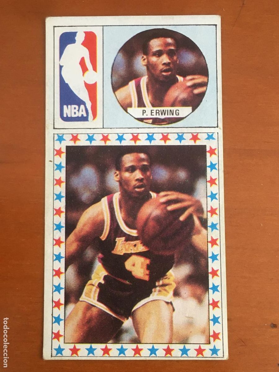 Coleccionismo deportivo: erwing new york knicks NBA cromo n&ordm; 165 baloncesto 1986 1987 merchante nunca pegado