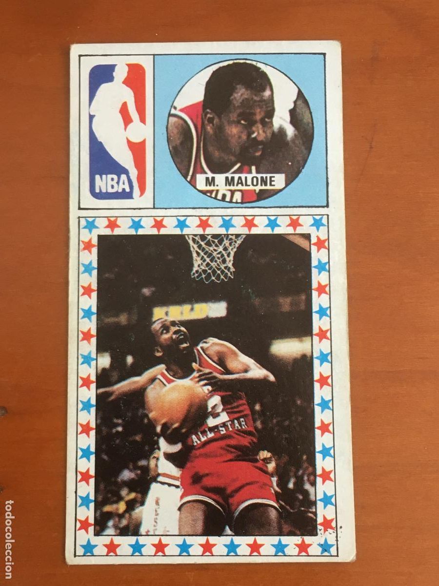 Coleccionismo deportivo: moses malone washington bullets NBA cromo n&ordm; 167 baloncesto 1986 1987 merchante nunca pegado