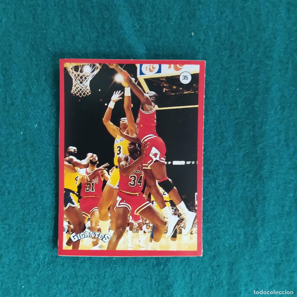 Coleccionismo deportivo: 1987 Michael JOrdan N&ordm; 35 Gigantes del basket