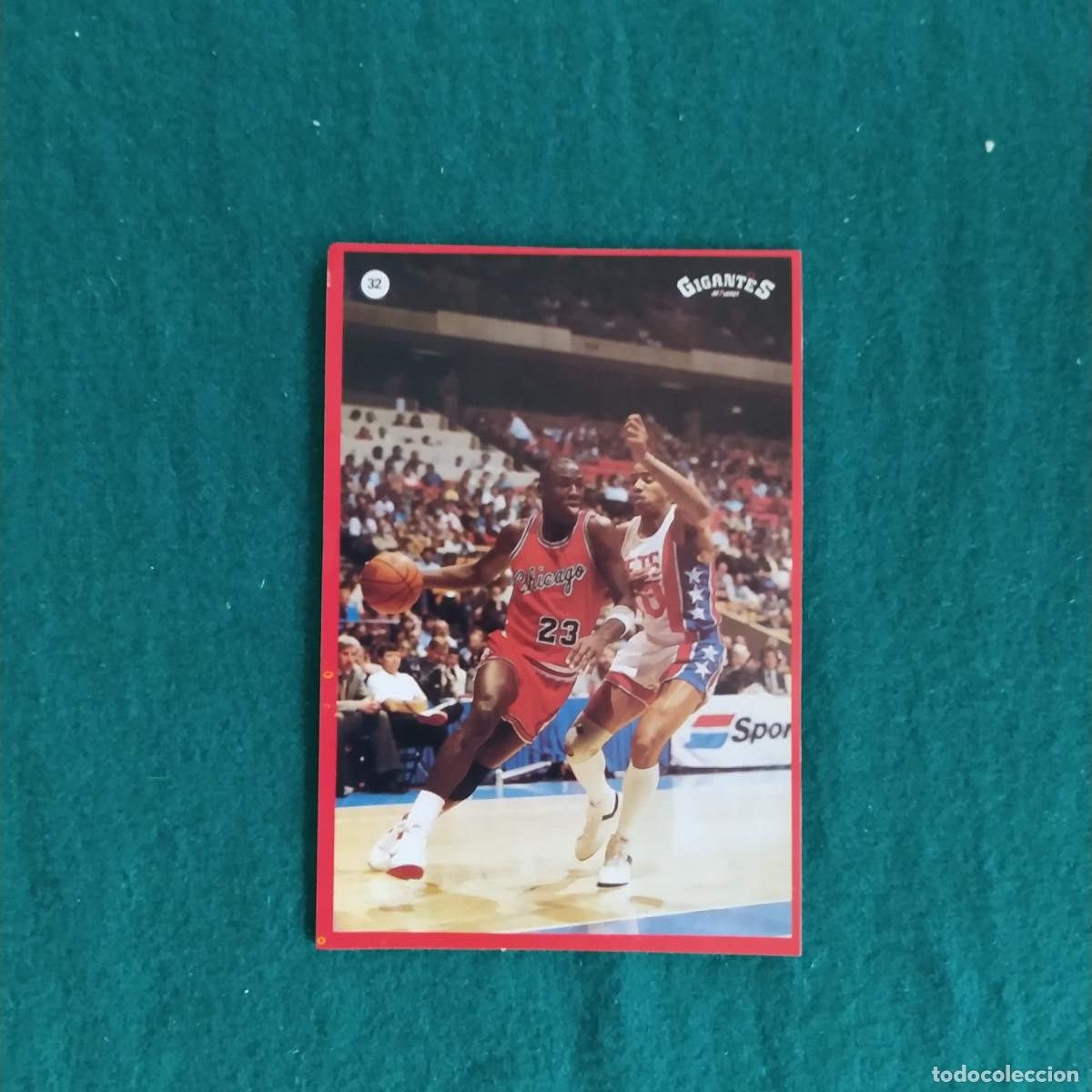 Coleccionismo deportivo: Michael Jordan N&ordm; 32 Gigantes del basket a&ntilde;os 80