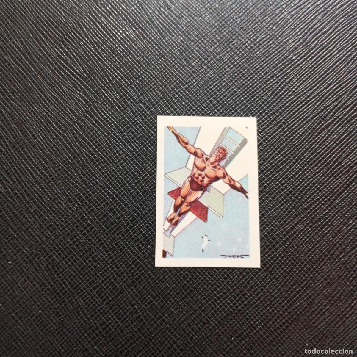 Coleccionismo deportivo: 33 SALTO ACROBATICO RUIZ ROMERO TOKIO OLIMPIADAS EUROCOPA 1964 FUTBOL 64 - SIN PEGAR - A204 PG7