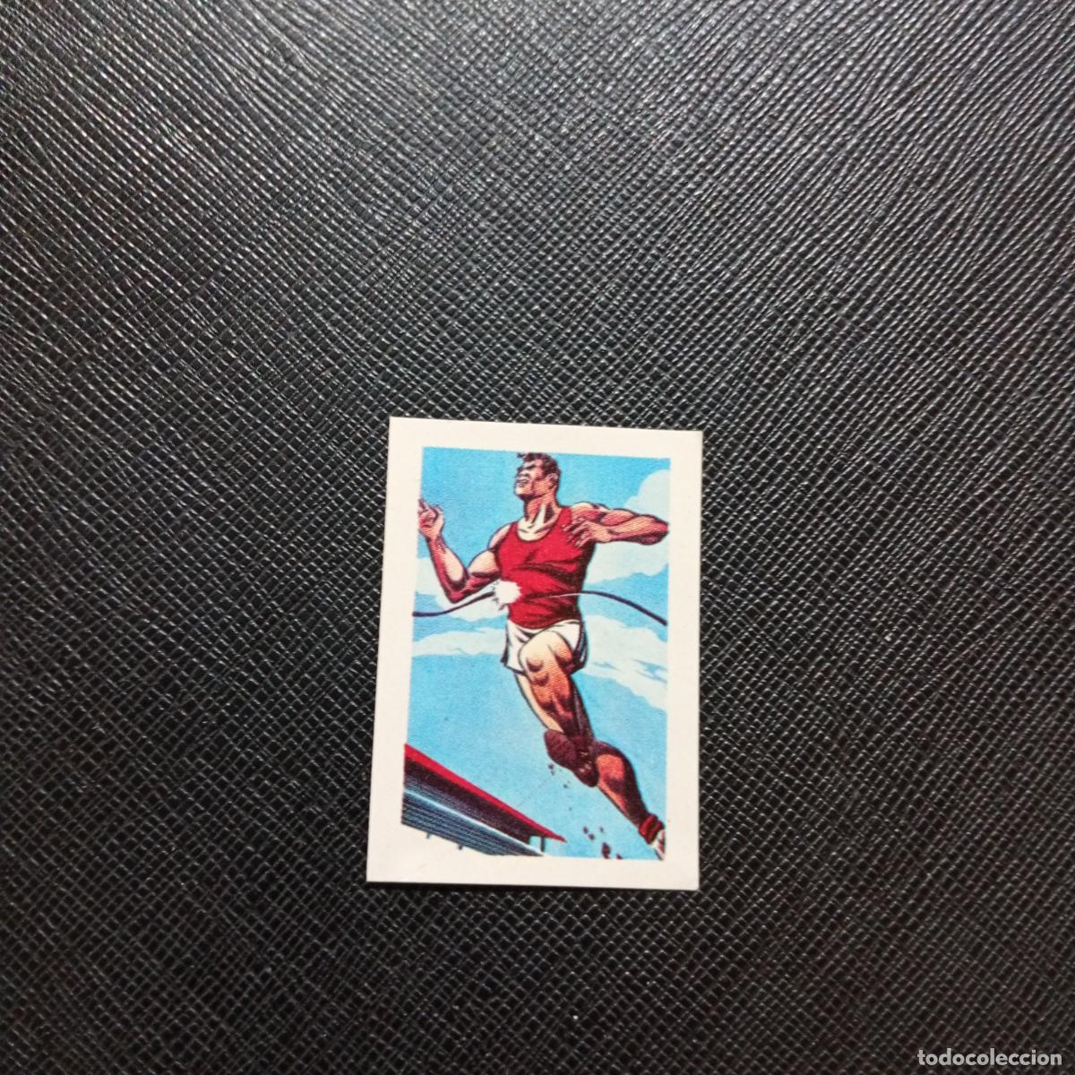 Coleccionismo deportivo: 7 CARRERA RESISTENCIA RUIZ ROMERO TOKIO OLIMPIADAS EUROCOPA 1964 FUTBOL 64 - SIN PEGAR - A204 PG12