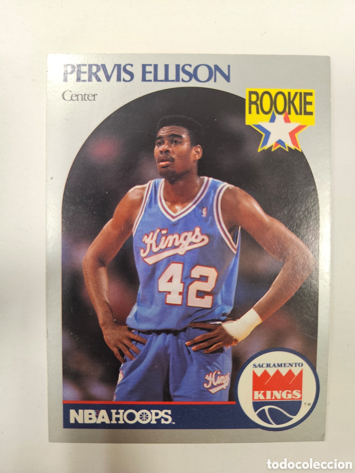 Coleccionismo deportivo: Card 257 Pervis Ellison Short Print NBA Hoops 1990-91