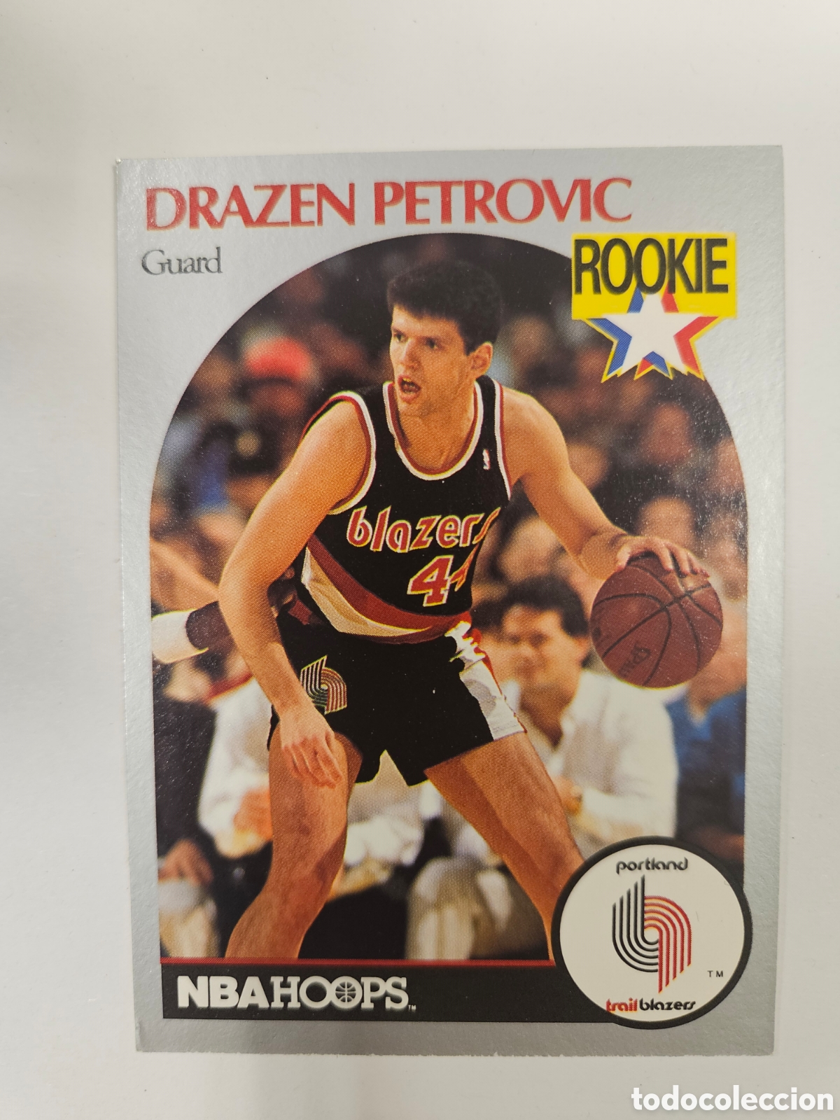 Coleccionismo deportivo: DRAZEN PETROVIC #248 NBA HOOPS 1990/91 - PORTLAND TRAIL BLAZERS