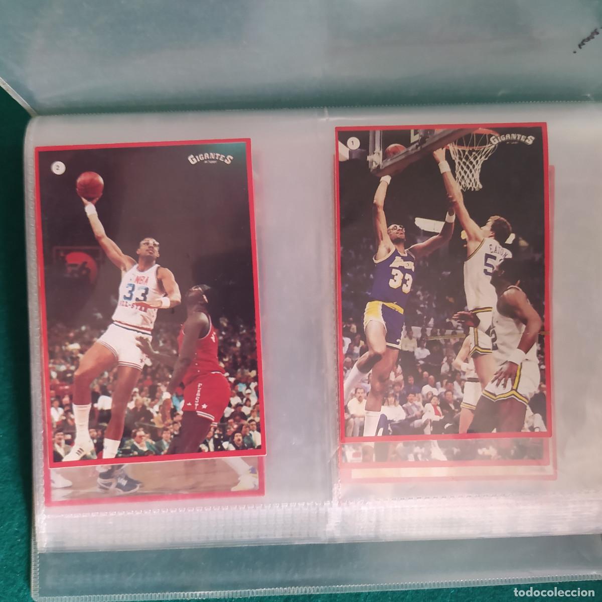 Coleccionismo deportivo: 22 cromos Gigantes del basket