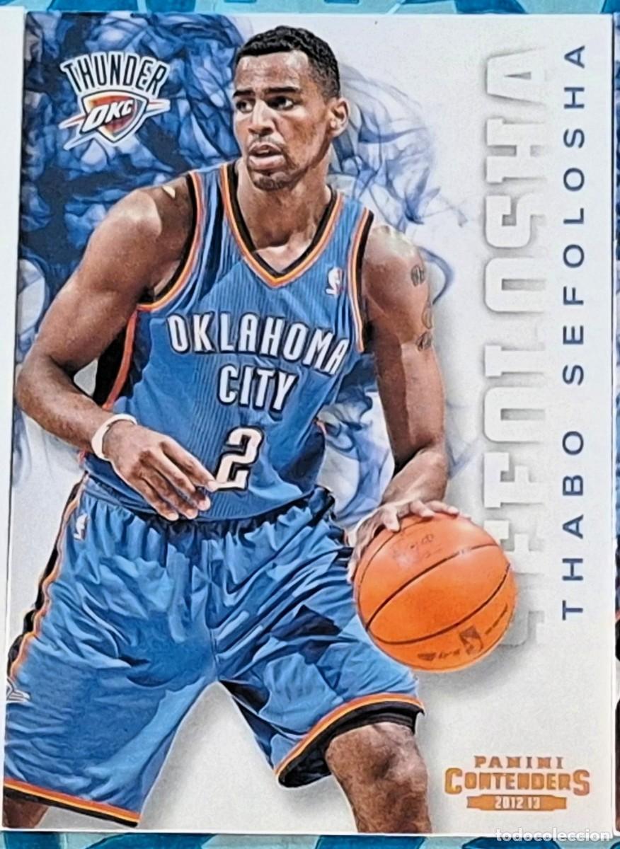 Coleccionismo deportivo: Thabo Sefolosha Oklahoma City Thunder Panini Contenders Basketball