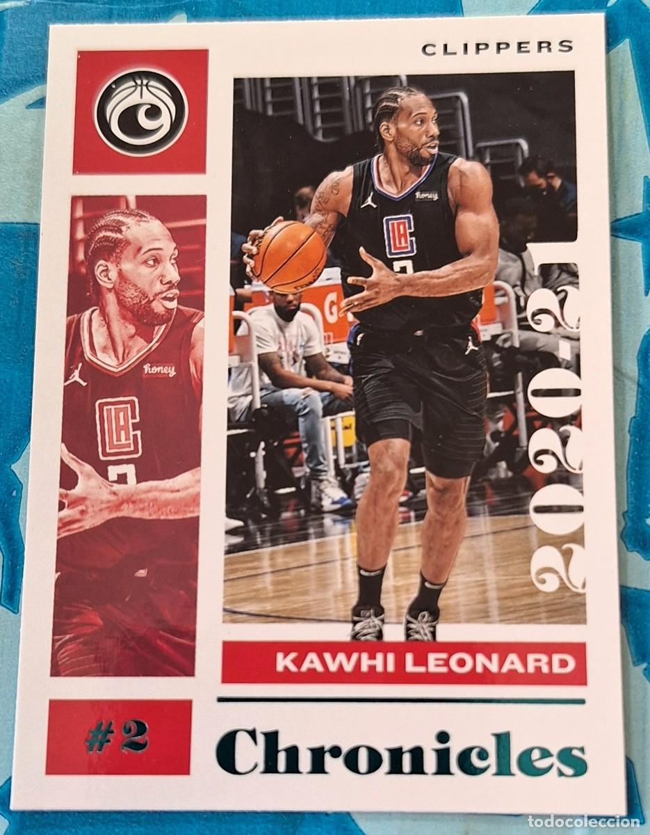Coleccionismo deportivo: Kawhi Leonard Los Angeles Clippers Panini Chronicles Basketball Teal