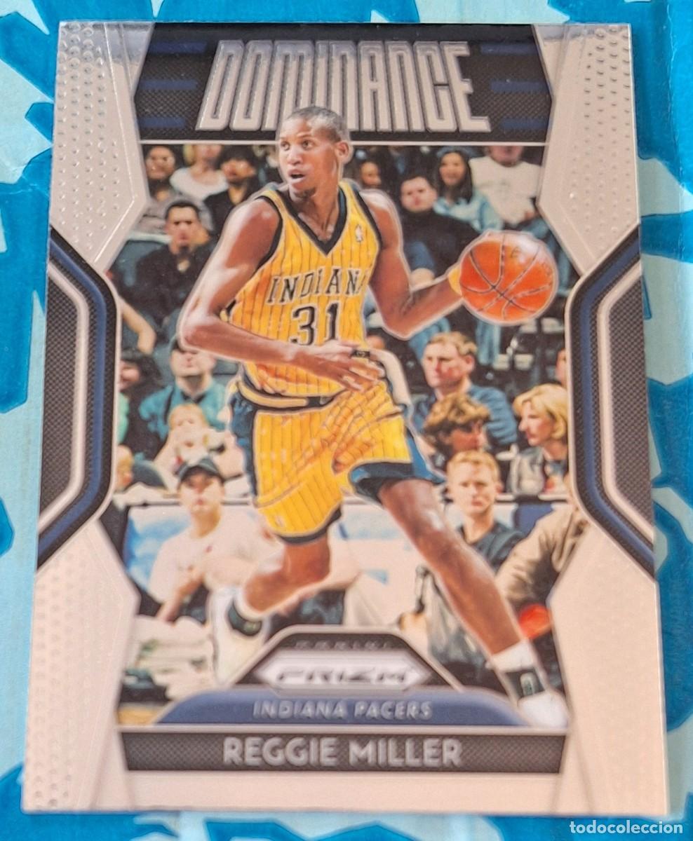 Coleccionismo deportivo: Reggie Miller Indiana Pacers Panini Prizm Basketball Dominance