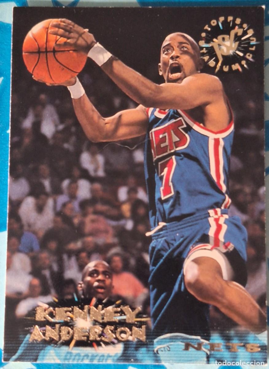 Coleccionismo deportivo: Kenny Anderson New Jersey Nets Topps Stadium Club Basketball 1995