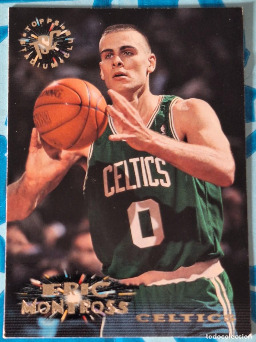Coleccionismo deportivo: Eric Montross Boston Celtics Topps Stadium Club Basketball 1995