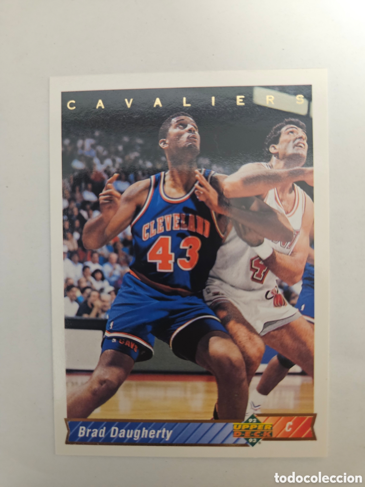 Coleccionismo deportivo: NBA UPPER DECK 92/93 CROMO FICHA N&ordm; 125 BRAD DAUGHERTY