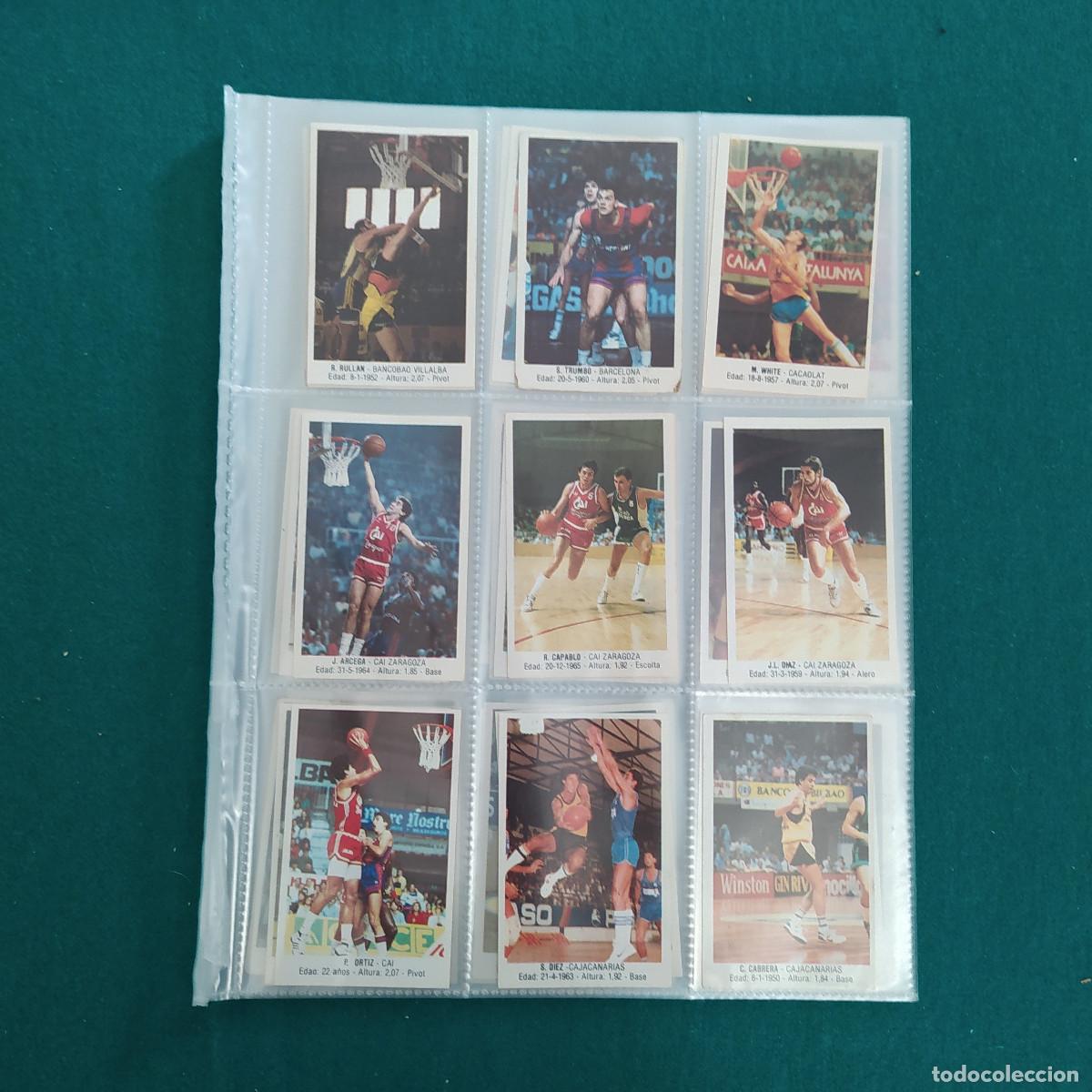 Coleccionismo deportivo: 81 cromos BALONCESTO. BASKET CONVERSE