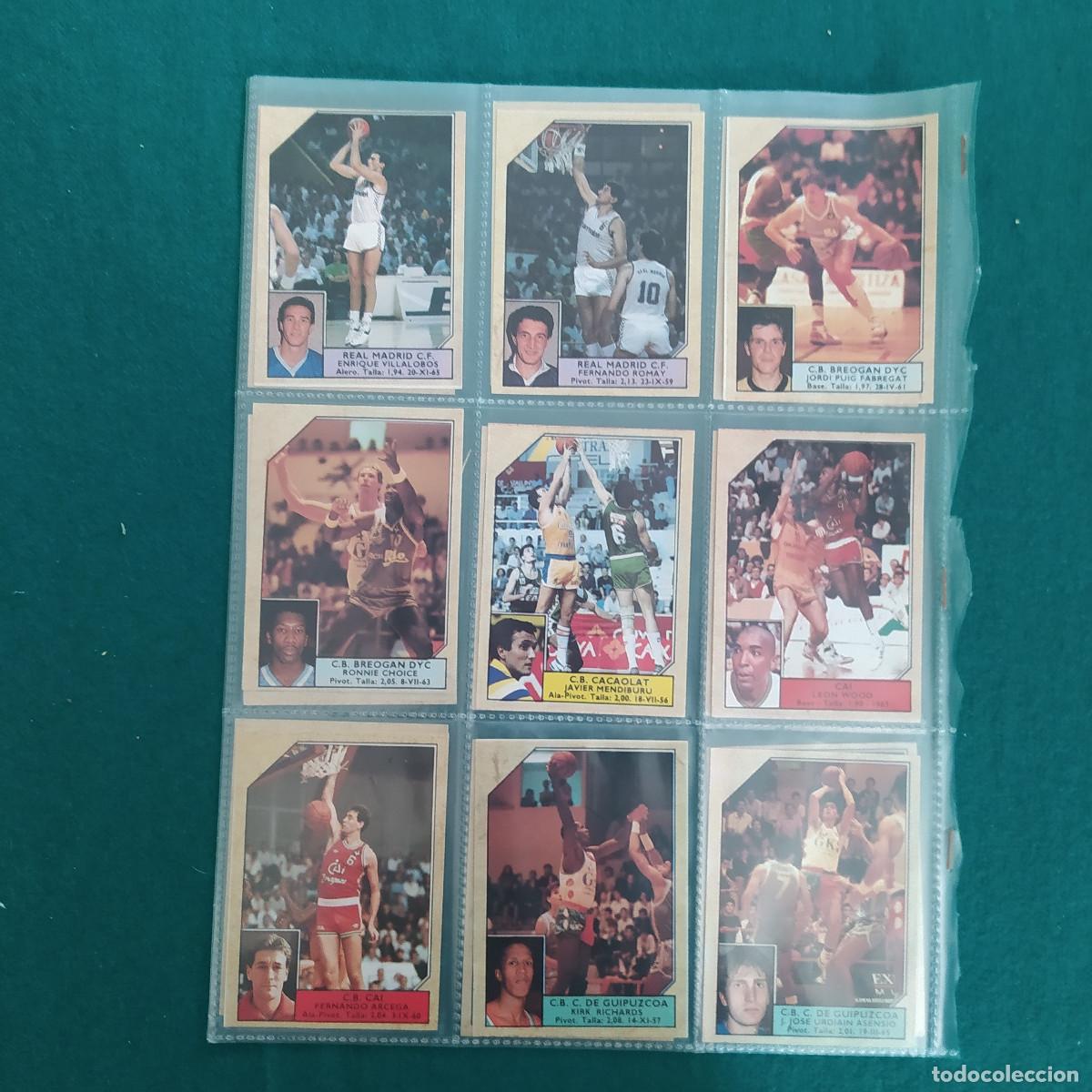 Coleccionismo deportivo: 18 CROMOS CONVERSE BALONCESTO