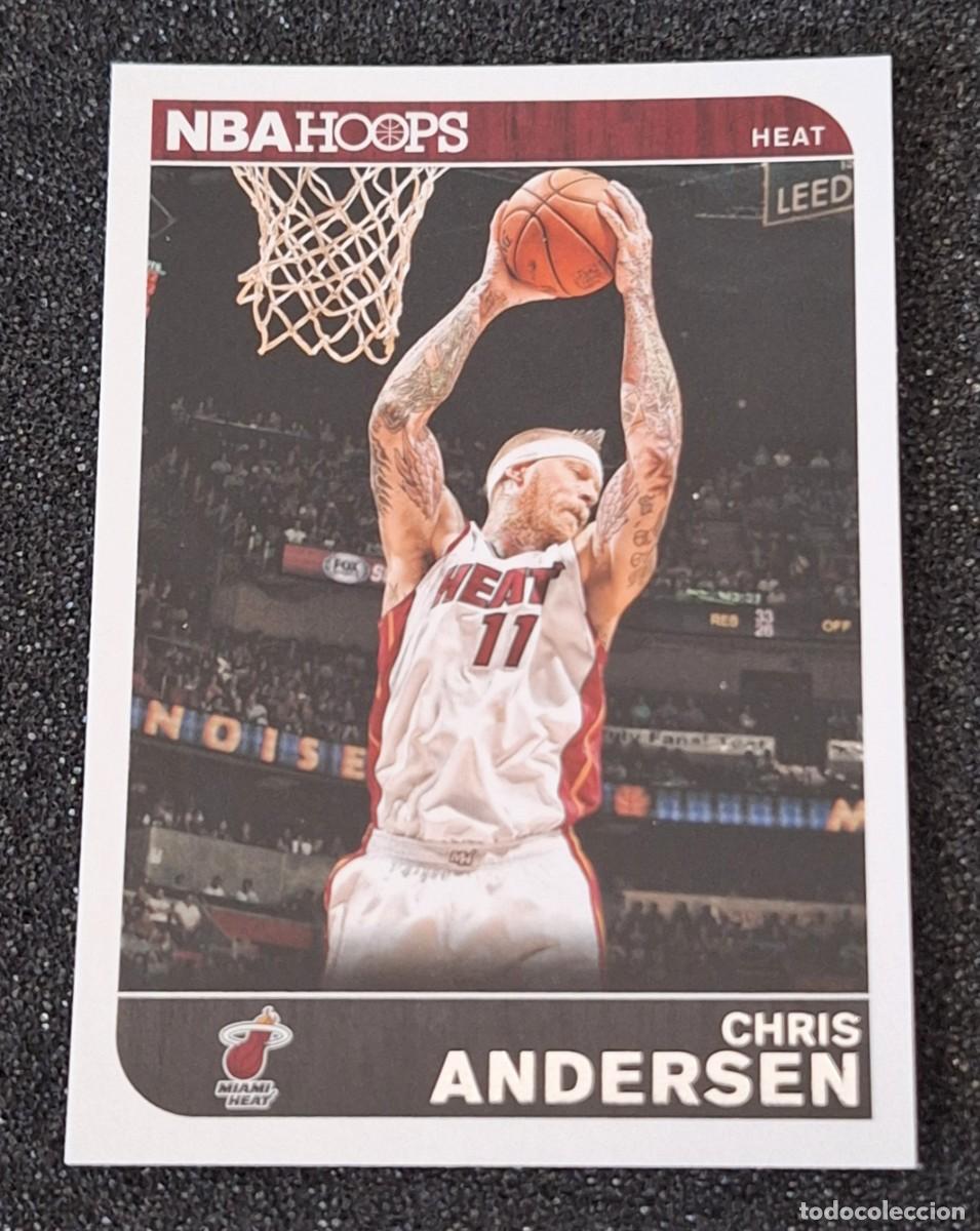 Coleccionismo deportivo: Chris Andersen Miami Heat Panini Hoops Basketball