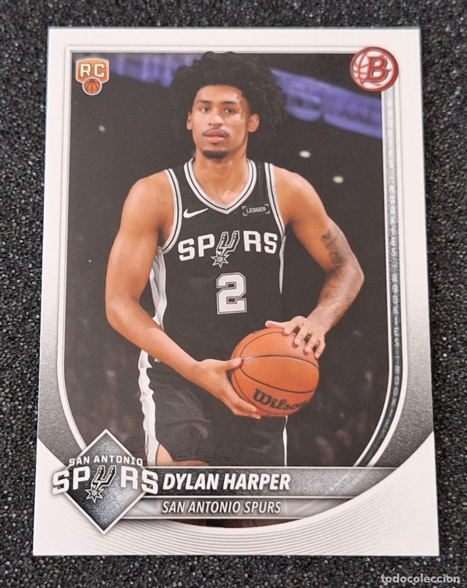 Coleccionismo deportivo: Dylan Harper San Antonio Spurs Topps Bowman Basketball 2025 Rookie RC