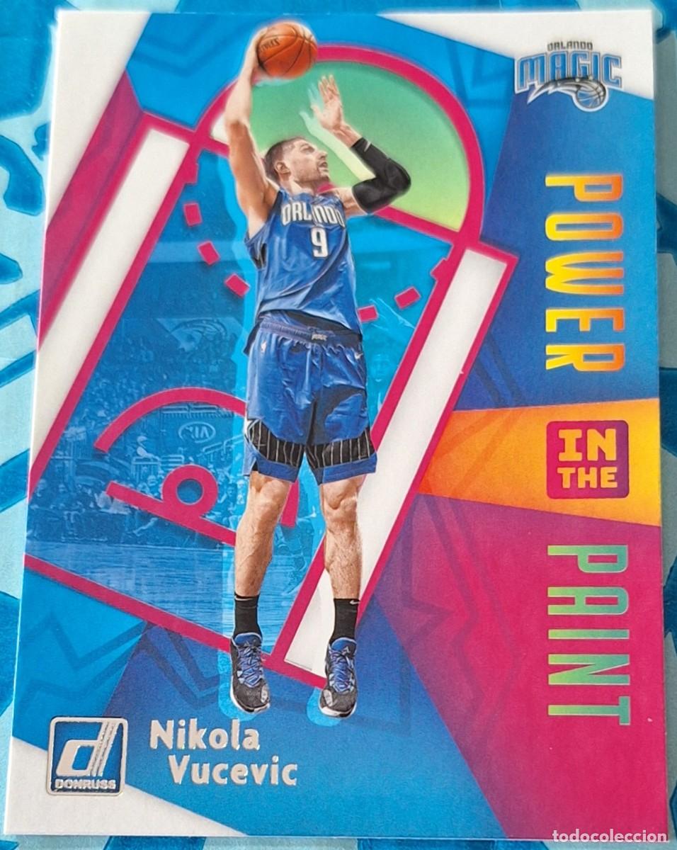 Coleccionismo deportivo: Nikola Vucevic Orlando Magic Panini Donruss Basketball Power in the Paint