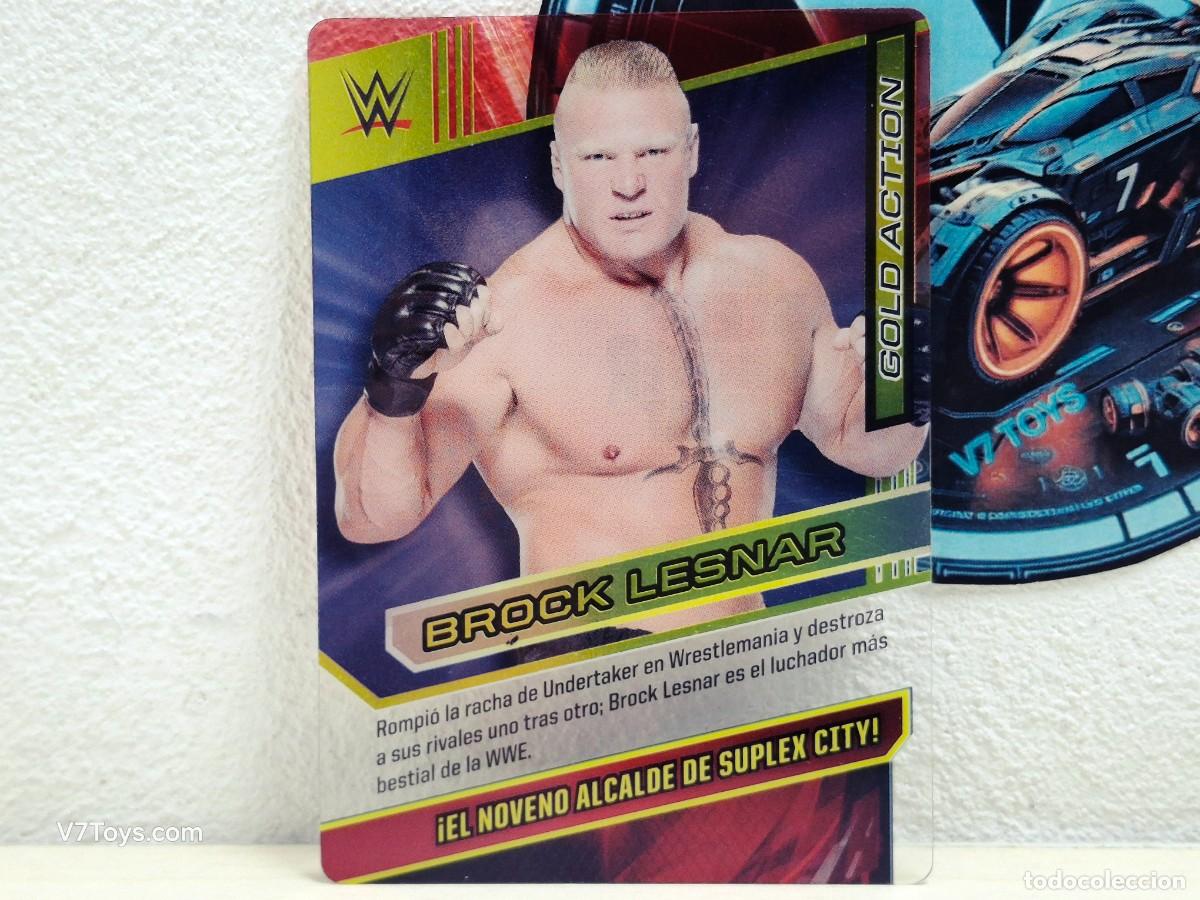 Coleccionismo deportivo: Carta Brock Lesnar Series N&ordm; 022 WWE Panini 2016