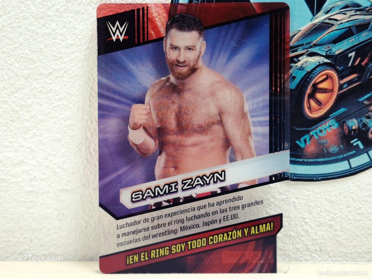 Coleccionismo deportivo: Carta Sami Zayn Series N&ordm; 034 WWE Panini 2016