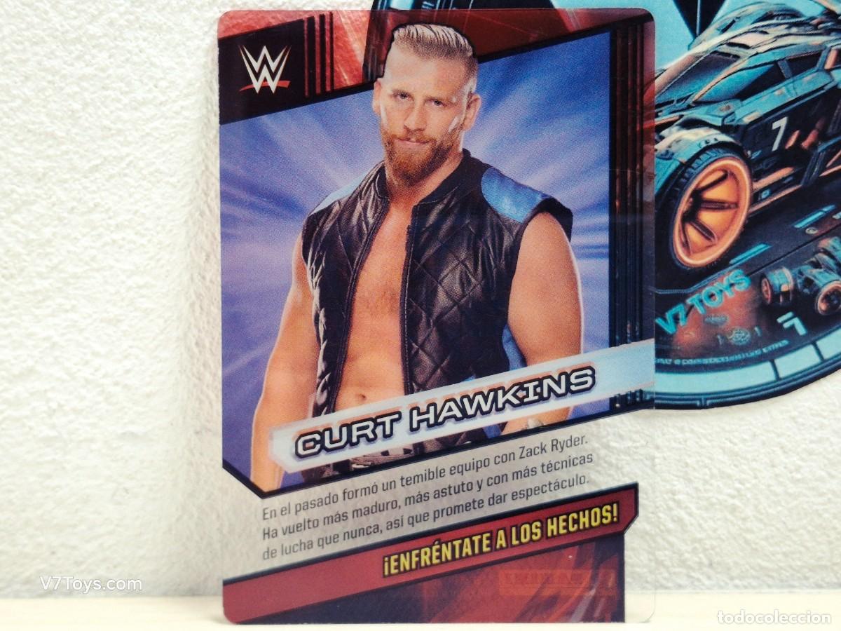 Coleccionismo deportivo: Carta Curt Hawkins N&ordm; 044 WWE Panini 2016