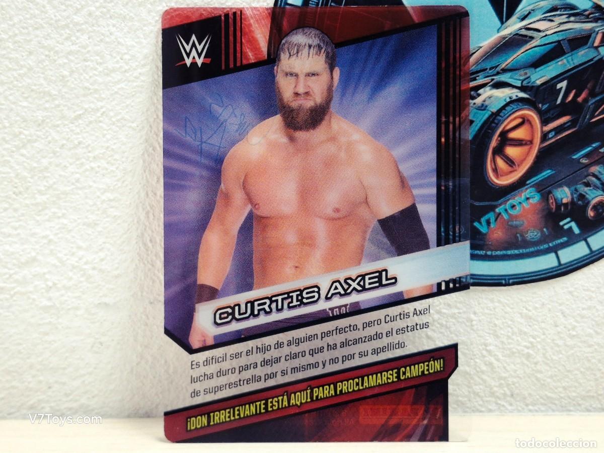 Coleccionismo deportivo: Carta Curtis Axel N&ordm; 045 WWE Panini 2016