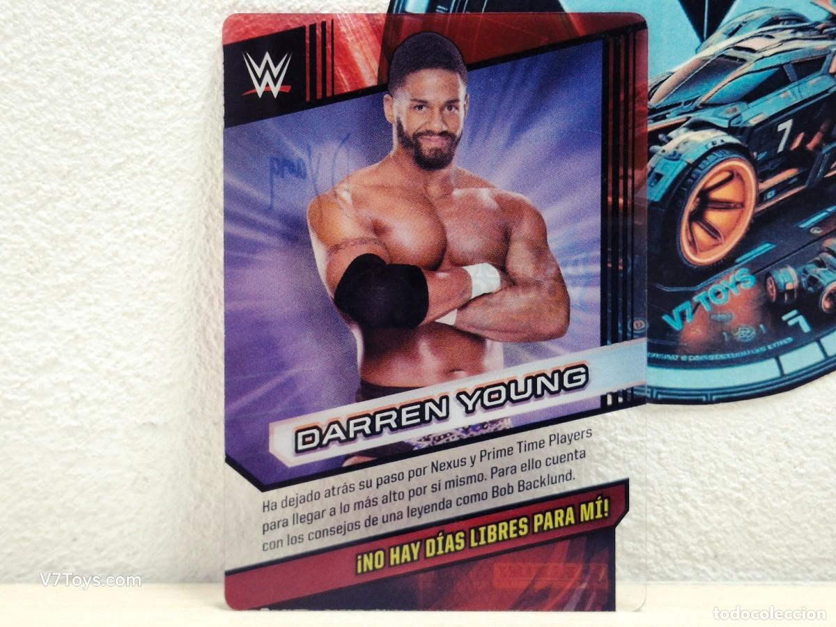 Coleccionismo deportivo: Carta Darren Young N&ordm; 046 WWE Panini 2016