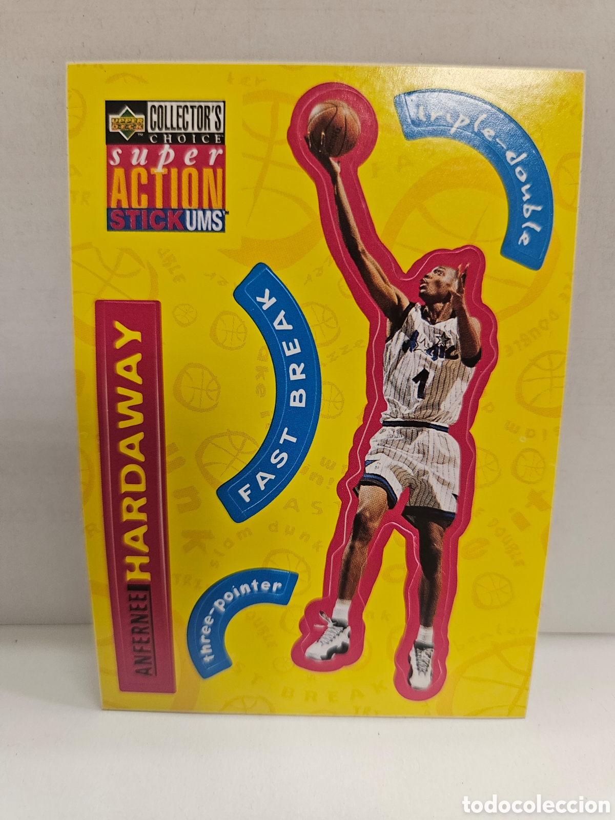 Coleccionismo deportivo: ANFERNEE HARDAWAY (ORLANDO MAGIC) - CROMO N&ordm; S19 - SUPER ACTION