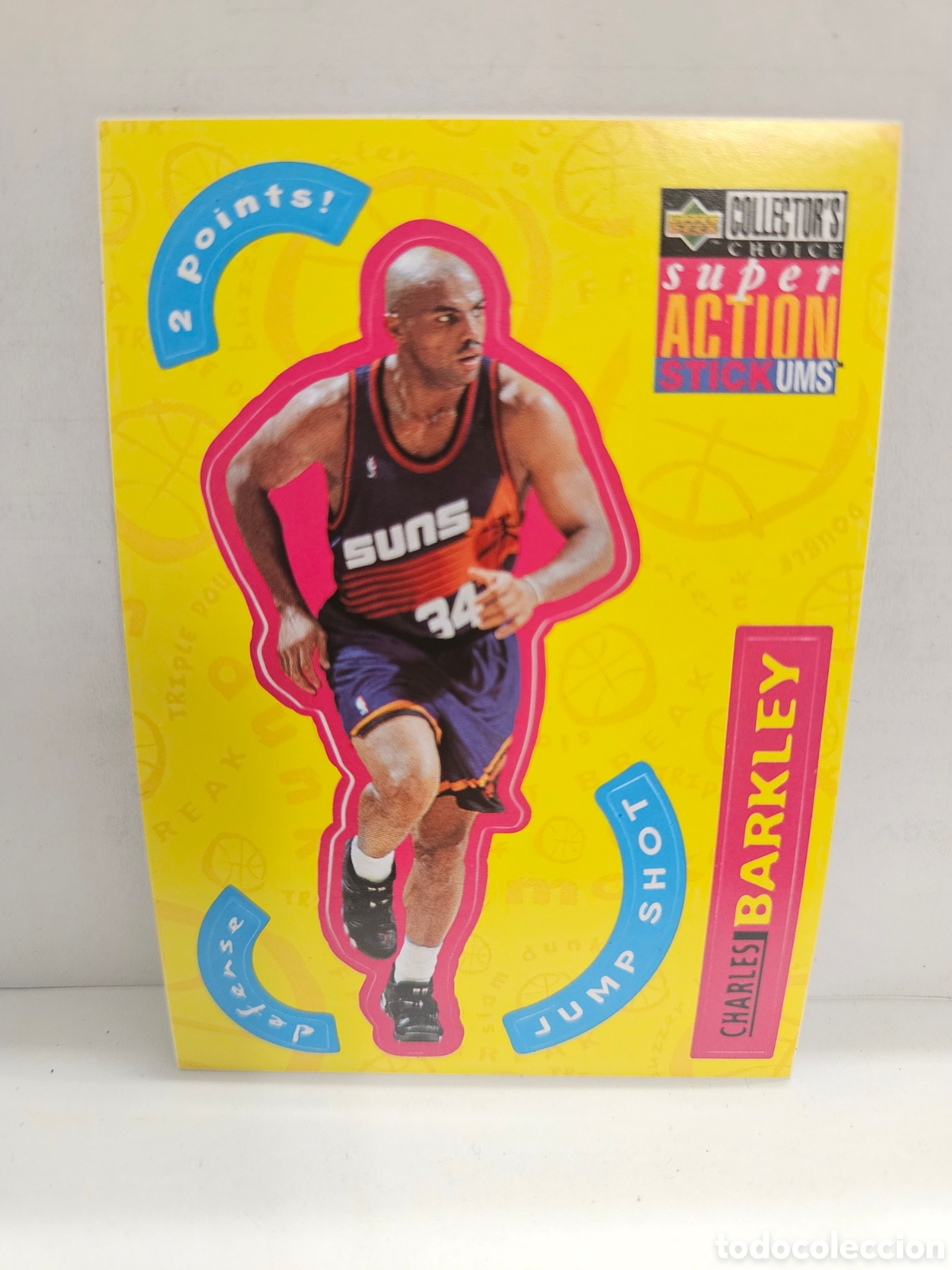 Coleccionismo deportivo: CHARLES BARKLEY (PHOENIX SUNS) - CROMO N&ordm; S 21 - SUPER ACTION