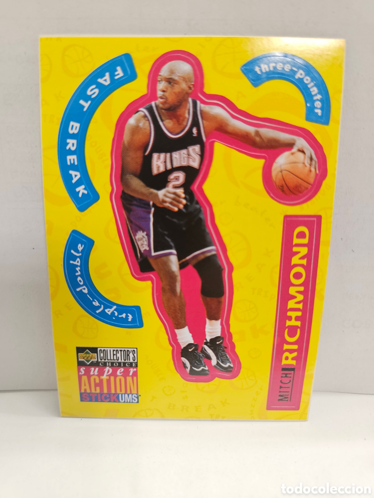 Coleccionismo deportivo: MITCH RICHMOND (KINGS) - CROMO N&ordm; S 23 - SUPER ACTION