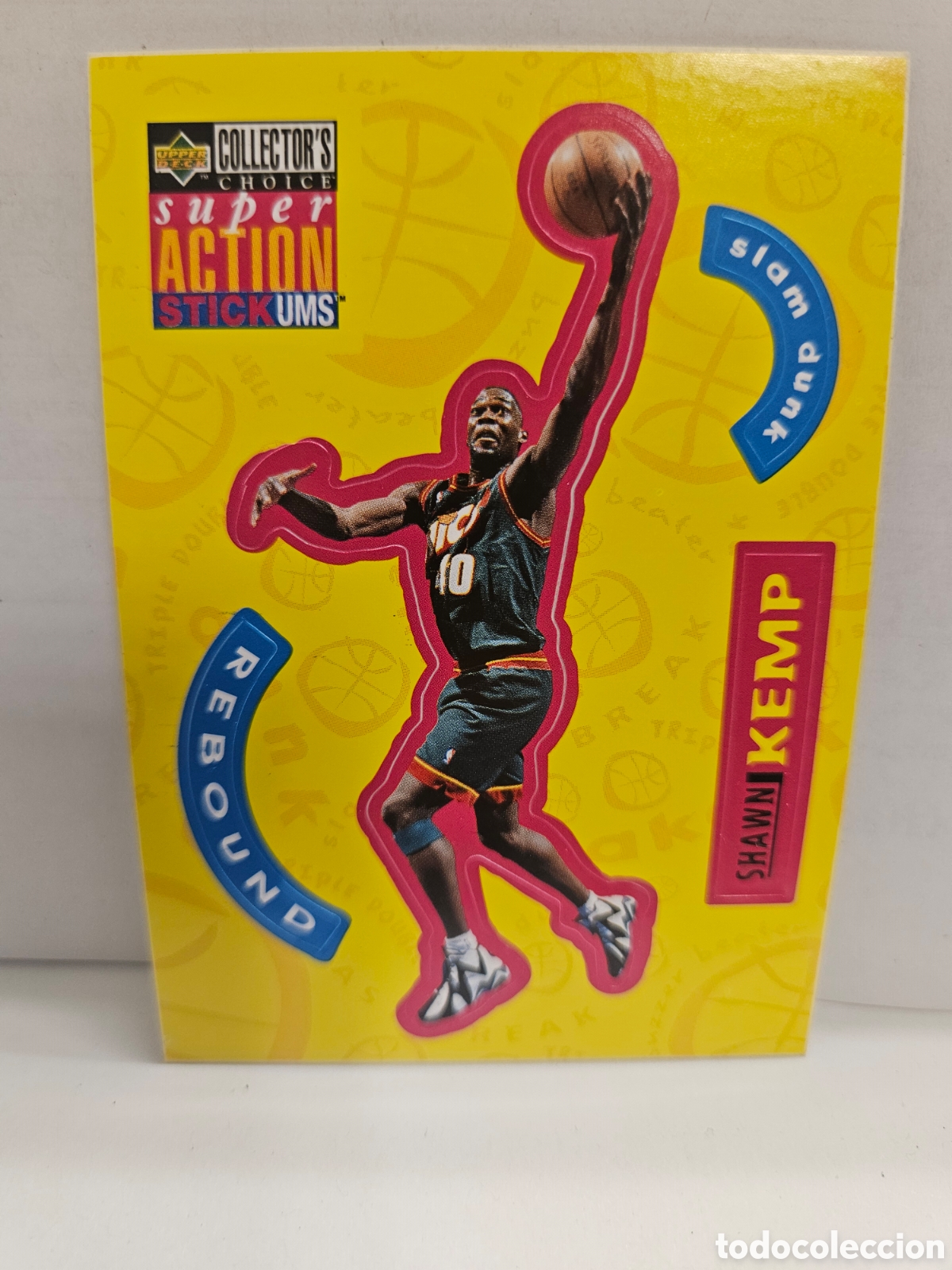 Coleccionismo deportivo: SHAWN KEMP (SEATTLE SONICS) - CROMO N&ordm; S 25 - SUPER ACTION