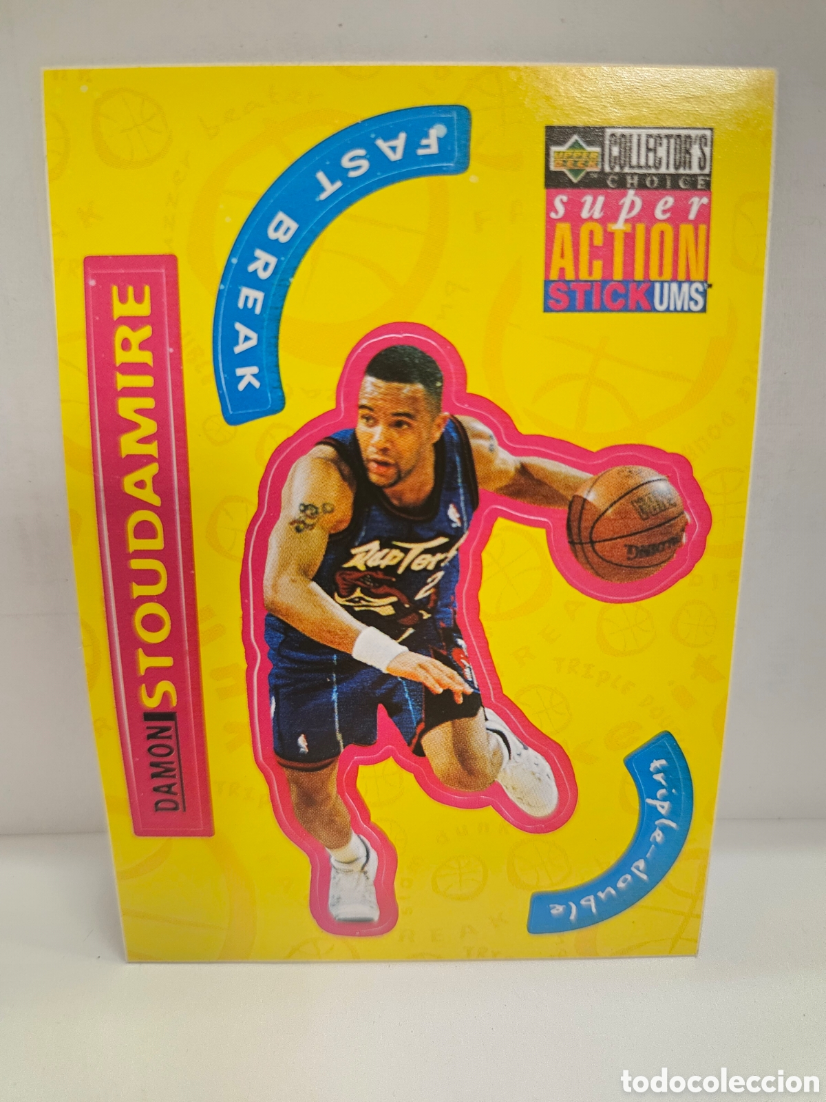 Coleccionismo deportivo: DAMON STOUDAMIRE (RAPTORS) - CROMO N&ordm; S 26 - SUPER ACTION