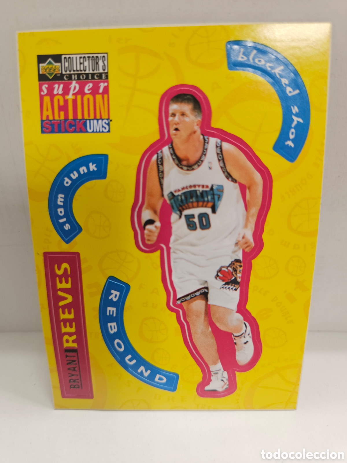 Coleccionismo deportivo: BRYANT REEVES (GRIZZLIES) - CROMO N&ordm; S 28 - SUPER ACTION